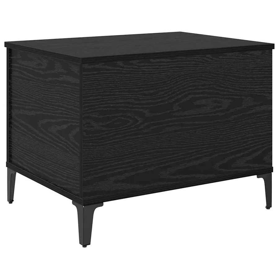 Table basse Chêne noir 60 x 44,5 x 45 cm Bois d'ingénierie - 2