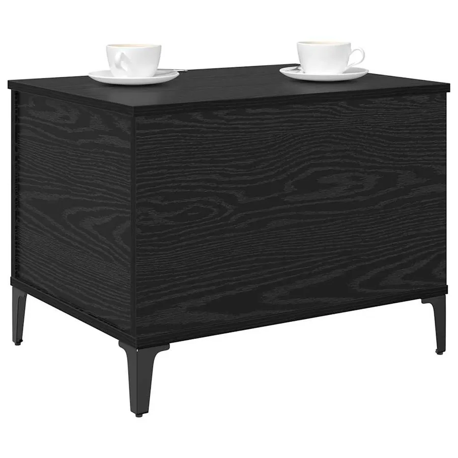 Table basse Chêne noir 60 x 44,5 x 45 cm Bois d'ingénierie - 3