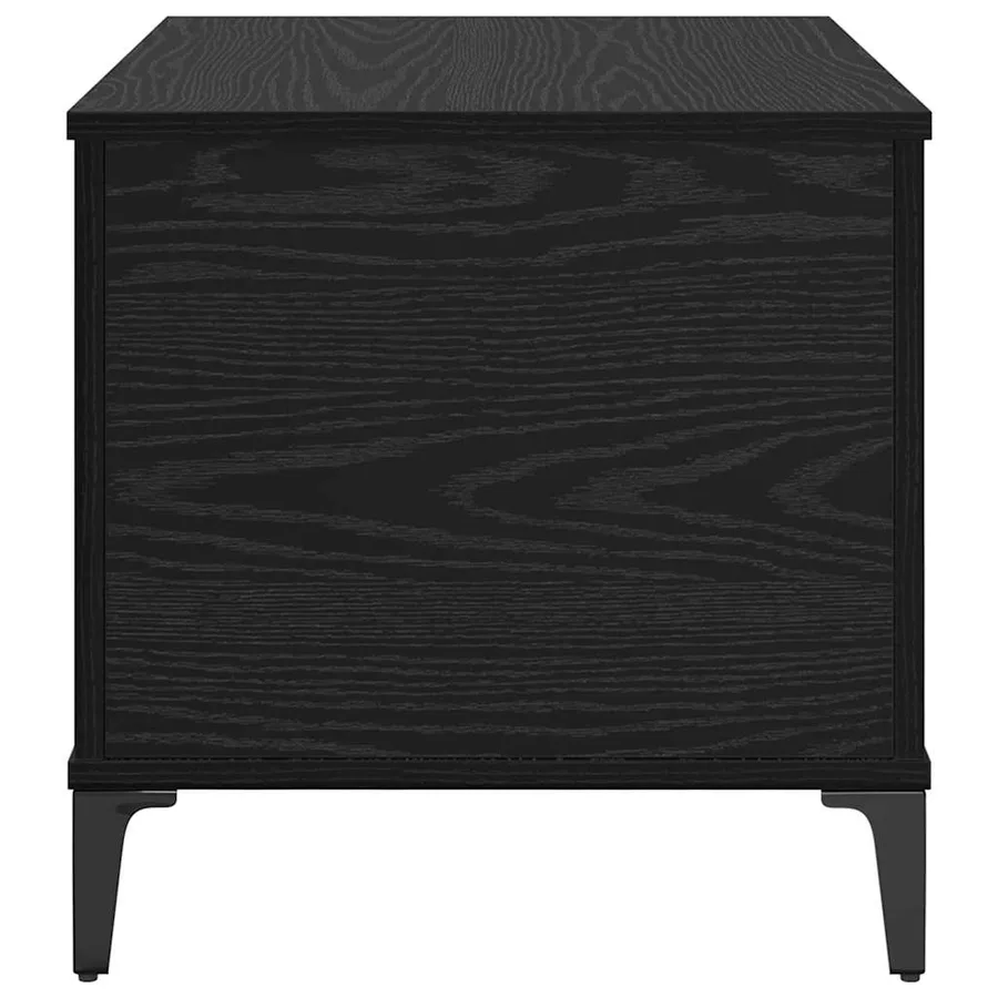 Table basse Chêne noir 60 x 44,5 x 45 cm Bois d'ingénierie - 7