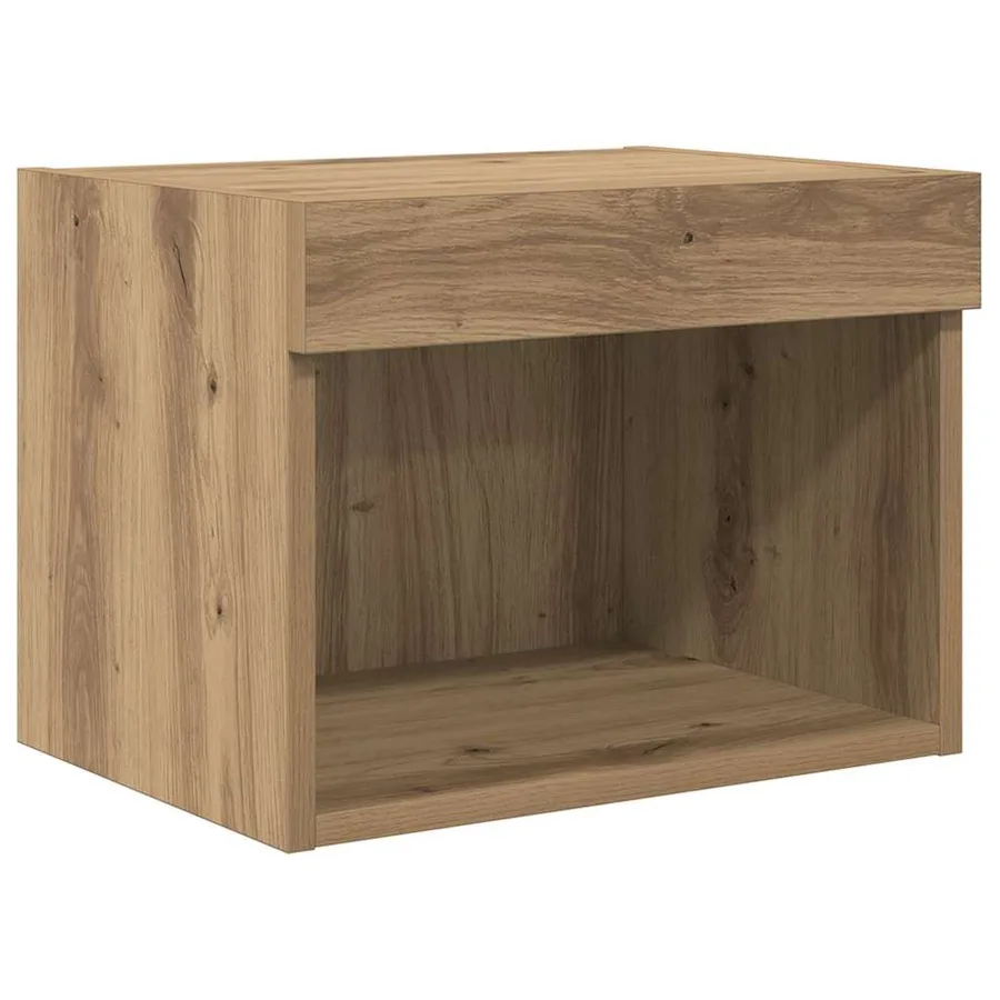 Meubles TV muraux 5 pcs Chêne noir Bois d'ingénierie - 7