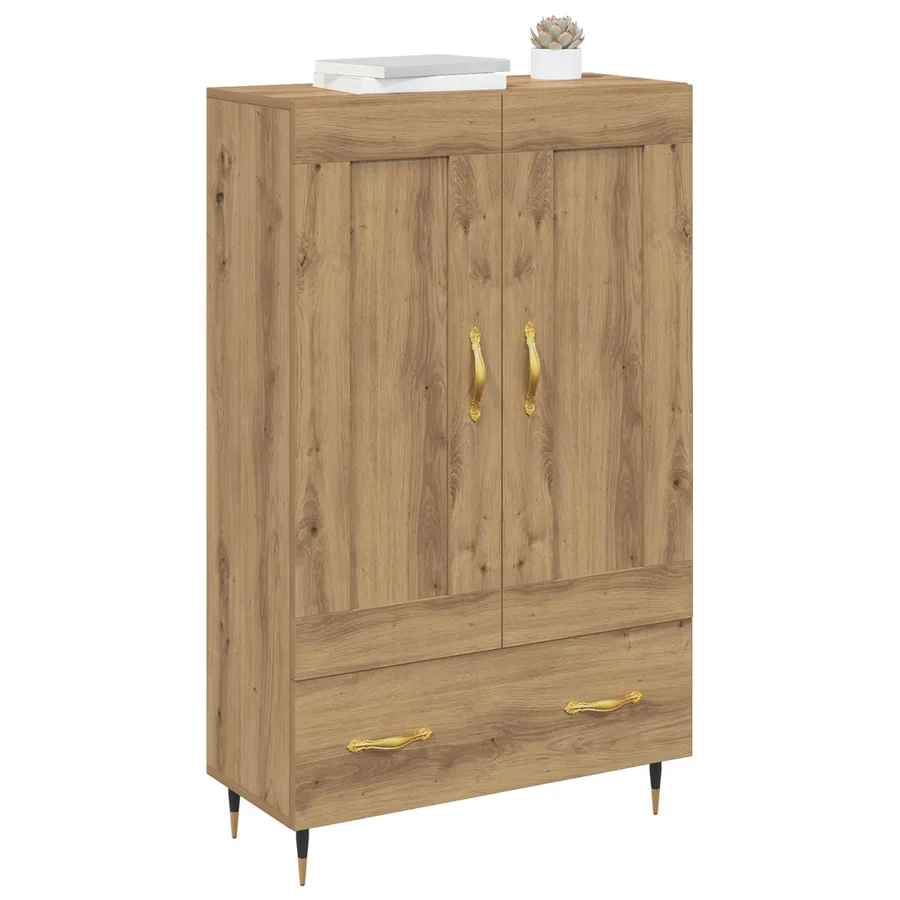 Haut Armoire Chêne artisanal 69,5 x 31 x 115 cm - 3