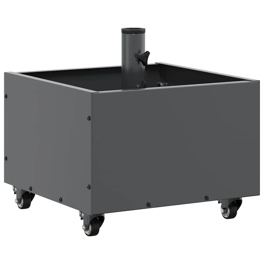 Pied de parasol Anthracite 45 x 45 x 45 cm Acier - 2