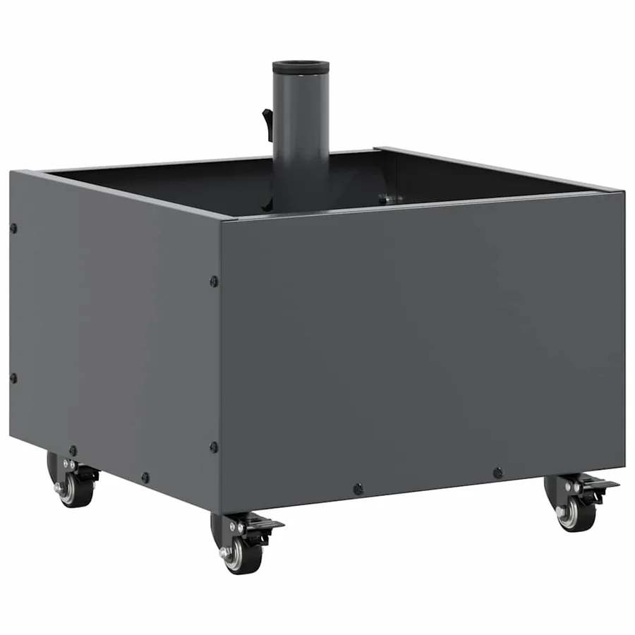 Pied de parasol Anthracite 45 x 45 x 45 cm Acier - 7