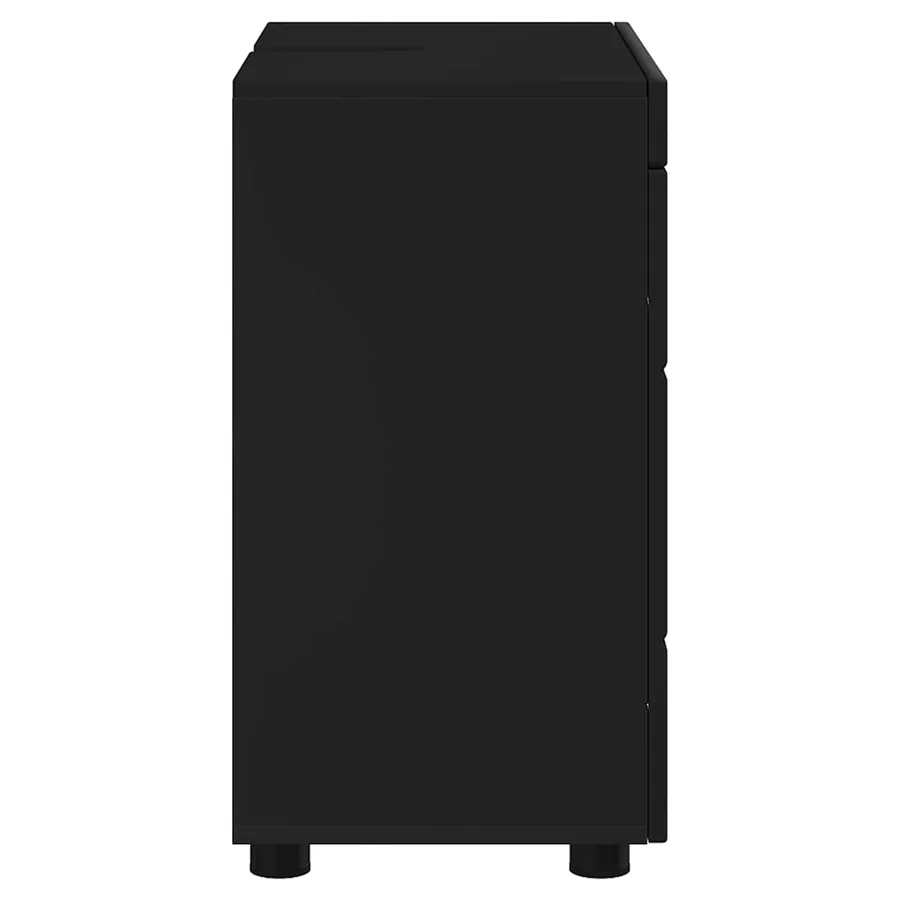 Ensemble d'armoire de salle de bain TULUM Noir 60 x 34 x 63 cm - 6
