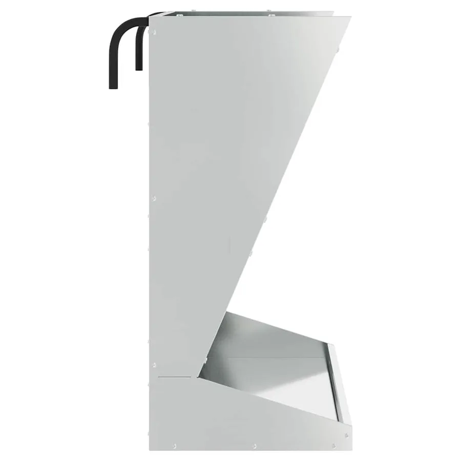Distributeur de Foin Argent 71 x 33 x 70 cm Acier galvanisé - 6