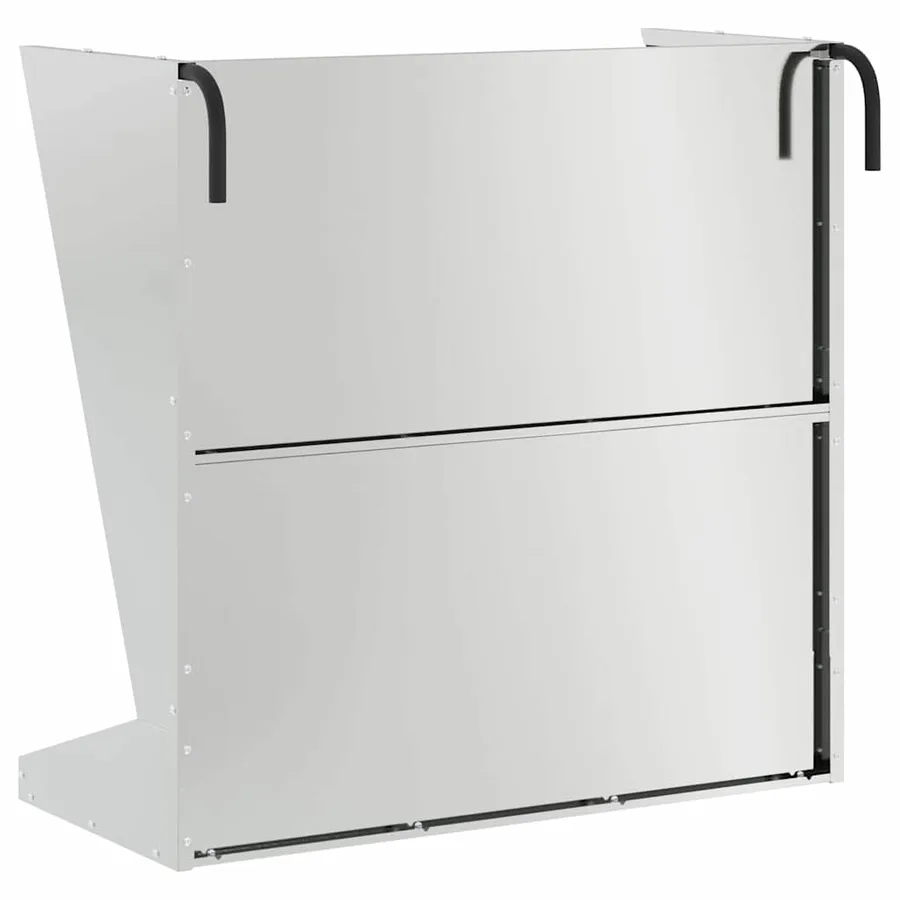 Distributeur de Foin Argent 71 x 33 x 70 cm Acier galvanisé - 7