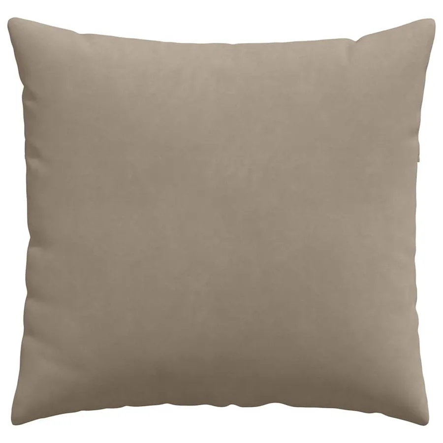 Coussins de canapé 2 pcs Taupe 45 x 45 cm tissu - 6