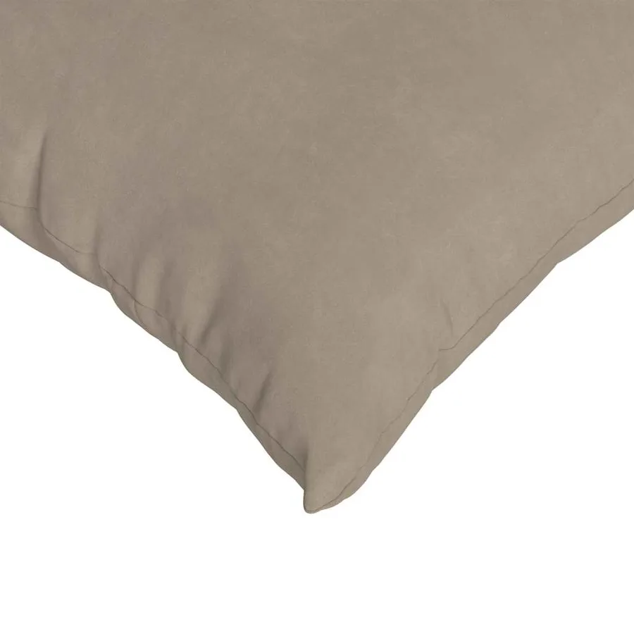 Coussins de canapé 2 pcs Taupe 45 x 45 cm tissu - 7