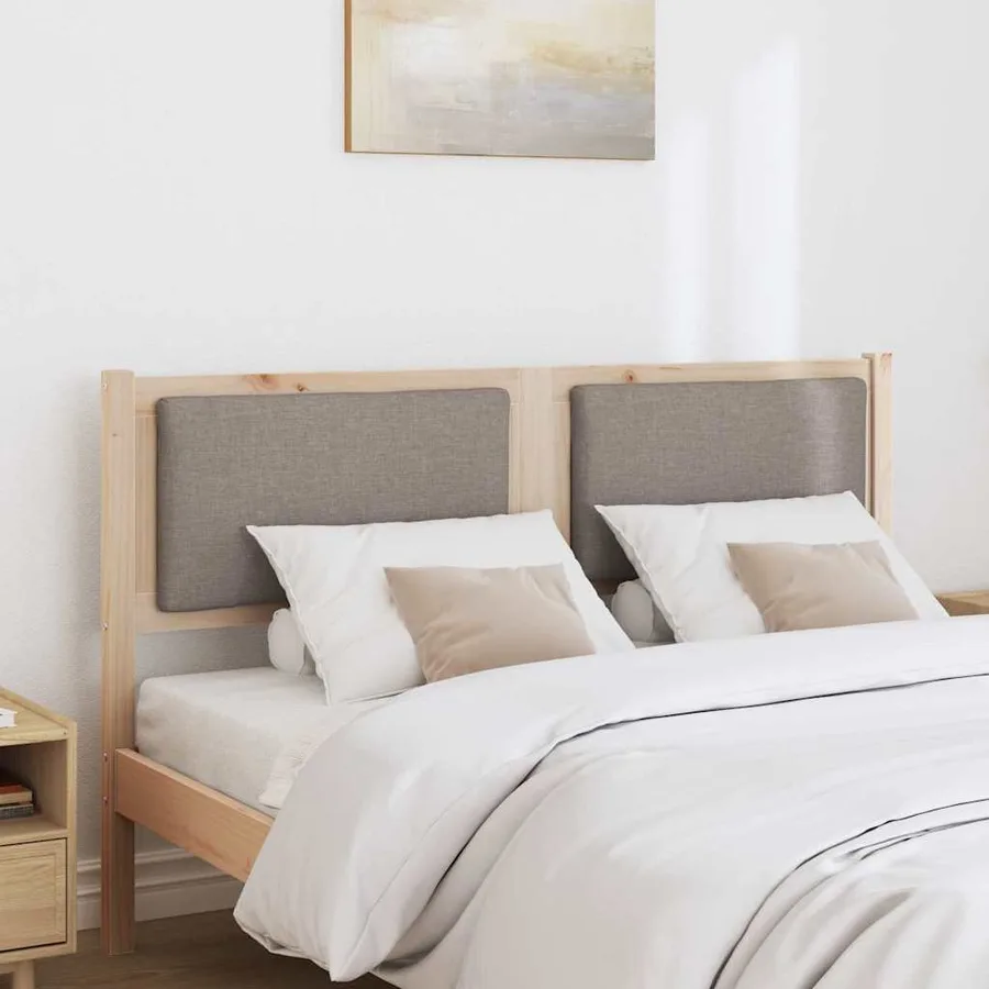 Tête de lit Autre Marron 140 cm Bois massif en pin - 3