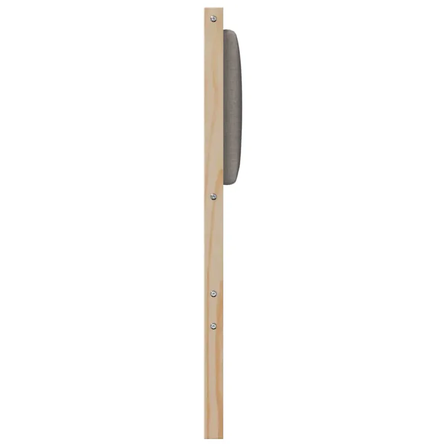 Tête de lit Autre Marron 140 cm Bois massif en pin - 5