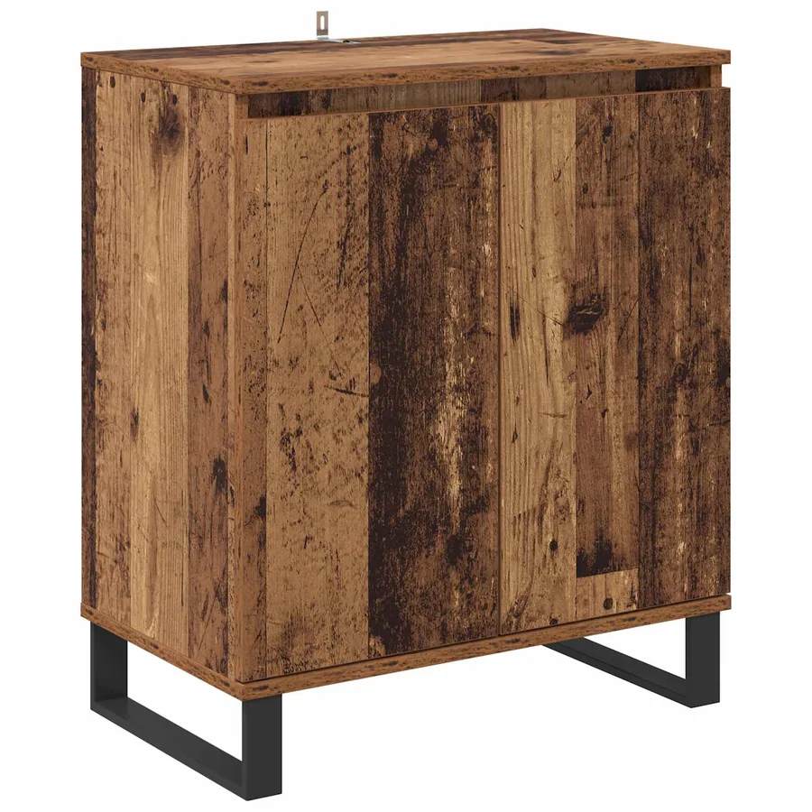 Buffet Bois Ancien 60 x 35 x 70 cm Bois d'ingénierie - 2