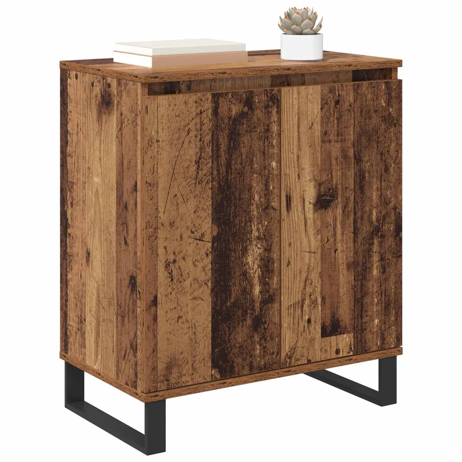 Buffet Bois Ancien 60 x 35 x 70 cm Bois d'ingénierie - 3