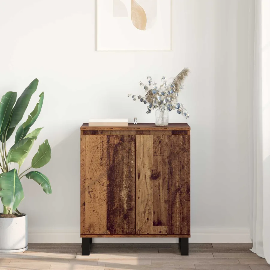 Buffet Bois Ancien 60 x 35 x 70 cm Bois d'ingénierie - 4