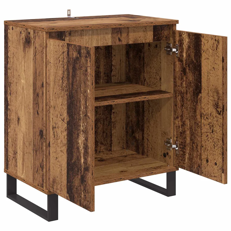 Buffet Bois Ancien 60 x 35 x 70 cm Bois d'ingénierie - 5