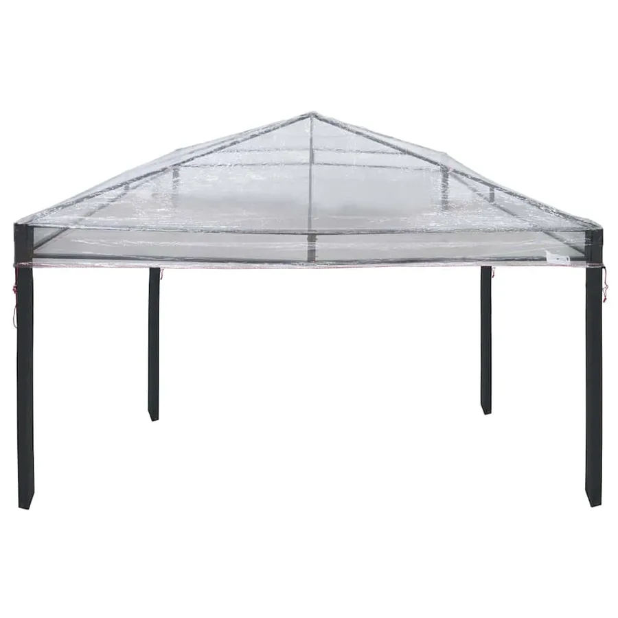 Remplacement de housse de gazebo Transparent 300 x 300 x 26 cm - 6