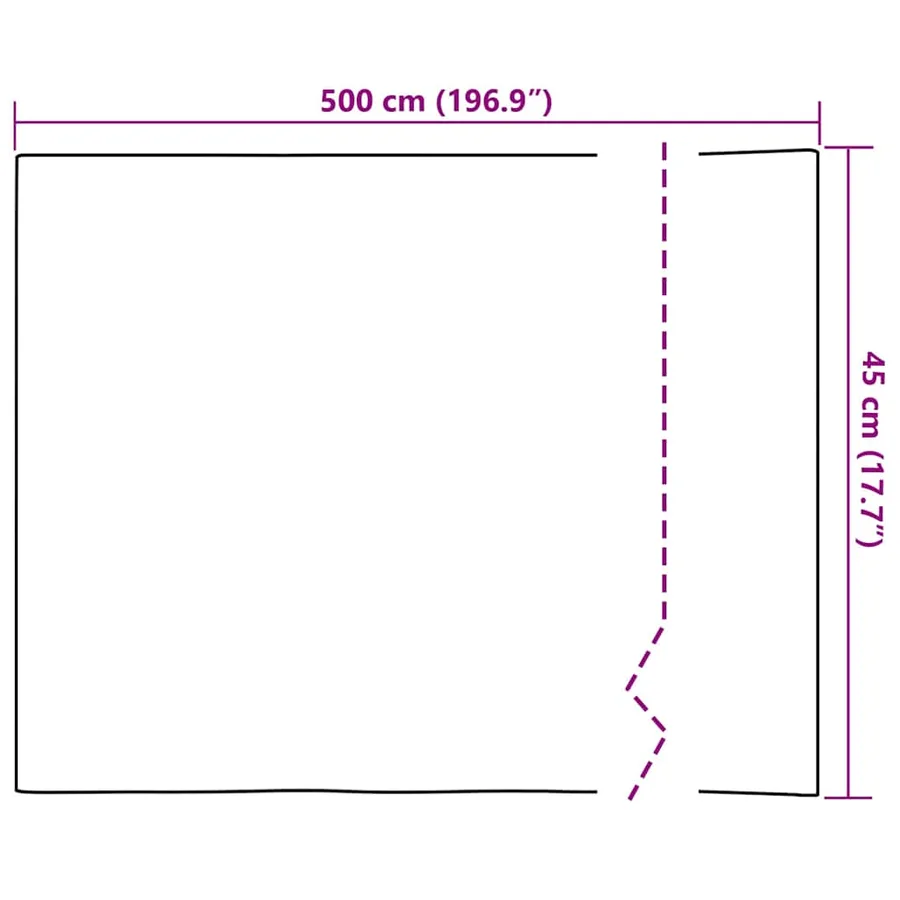 Film de fenêtre auto-adhésif Blanc dépoli 45 x 500 cm PVC - 9