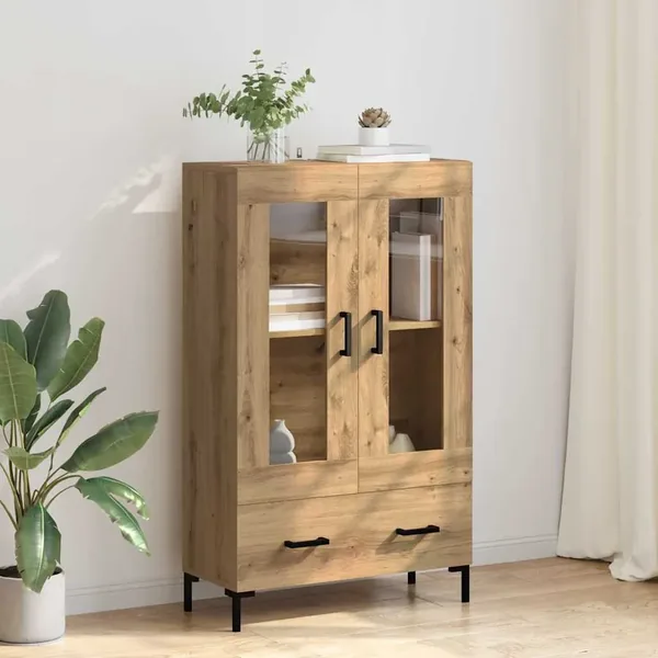 Haut Armoire Chêne artisanal 69,5 x 31 x 115 cm