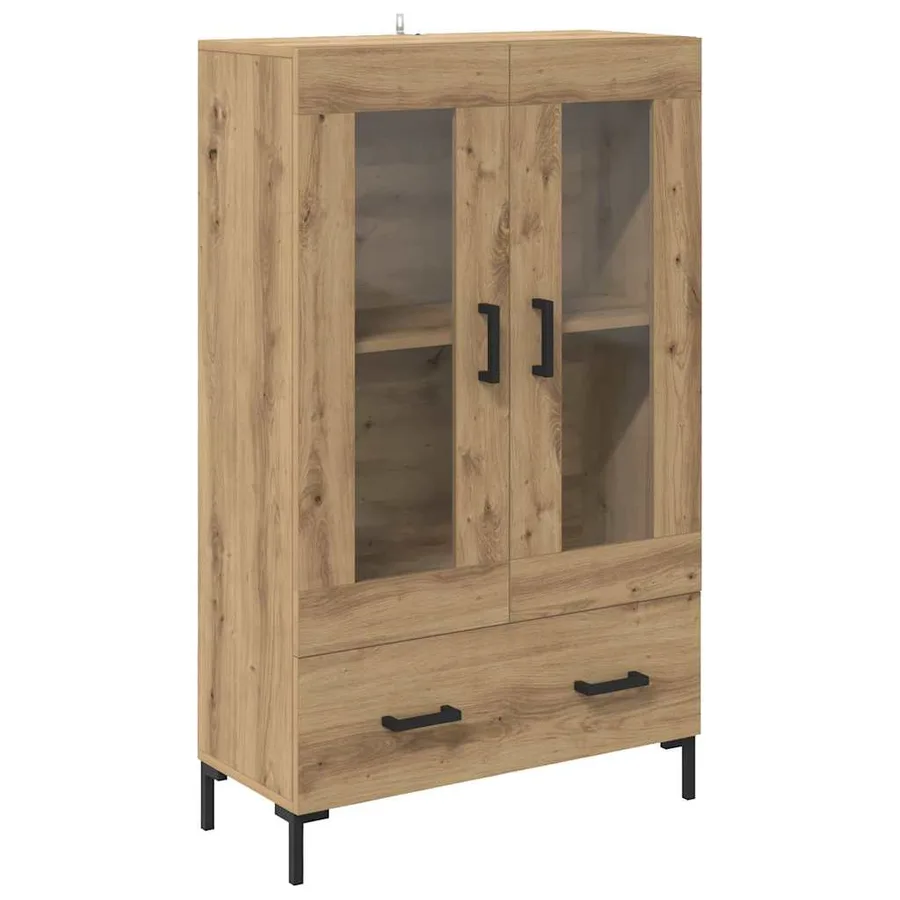 Haut Armoire Chêne artisanal 69,5 x 31 x 115 cm - 2