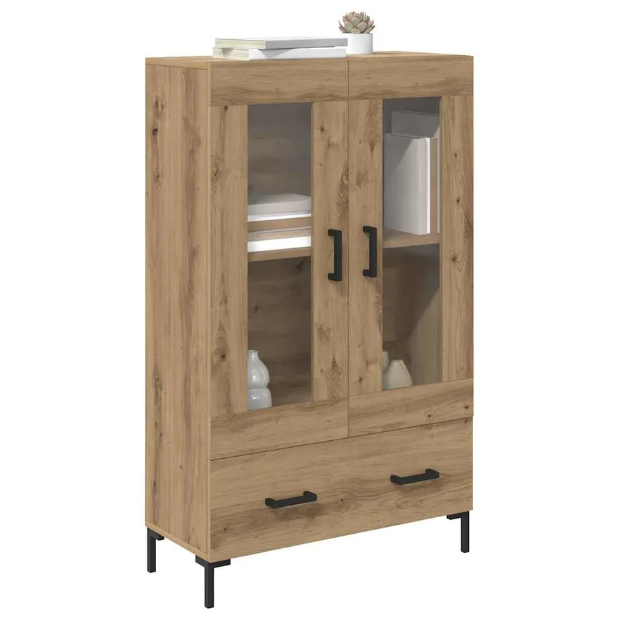 Haut Armoire Chêne artisanal 69,5 x 31 x 115 cm - 3