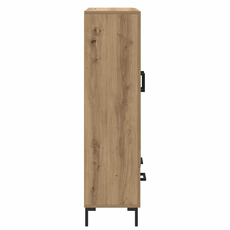 Haut Armoire Chêne artisanal 69,5 x 31 x 115 cm - 7