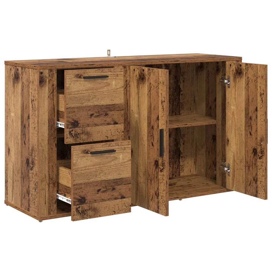 Buffet Bois ancien 100 x 33 x 59,5 cm Bois d'ingénierie - 5
