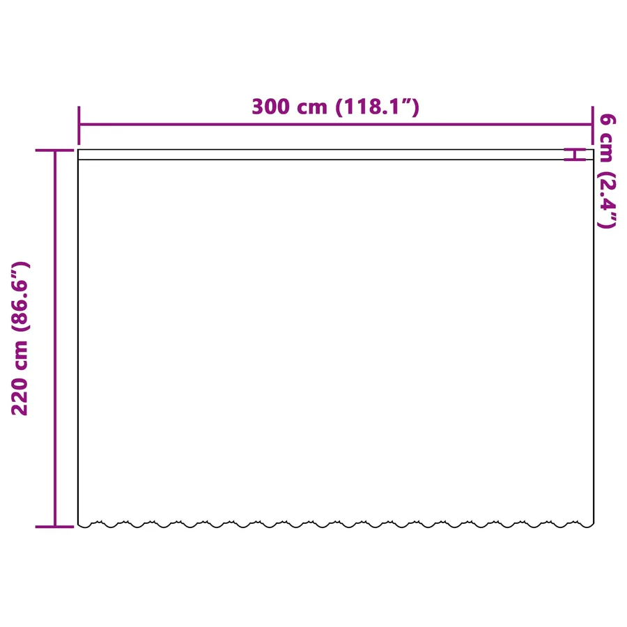 Rideau en Dentelle Floral Blanc 220 x 300 cm Polyester - 8
