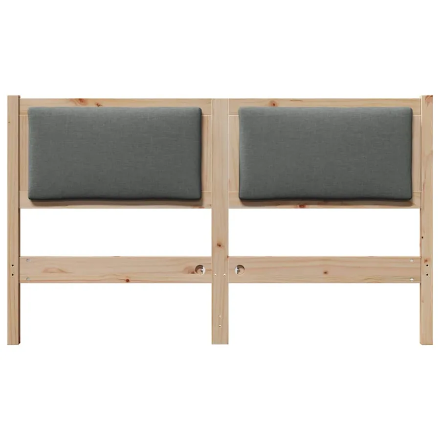Tête de lit Autre Marron 140 cm Bois massif en pin - 4