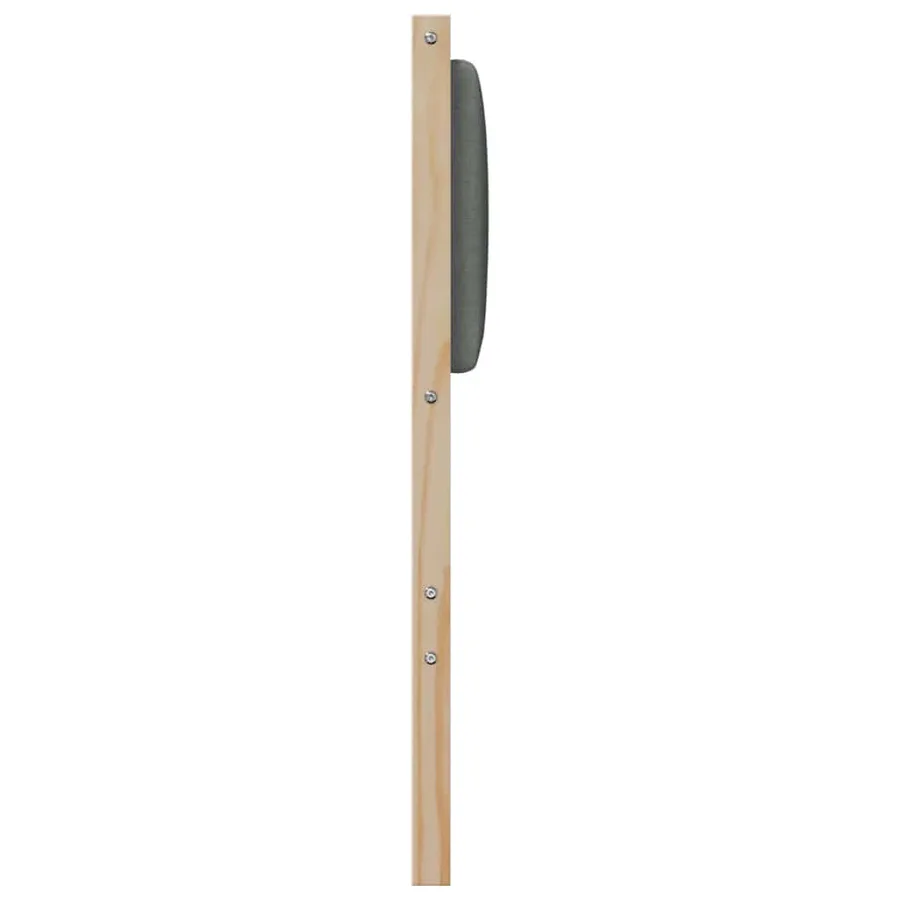 Tête de lit Autre Marron 140 cm Bois massif en pin - 5