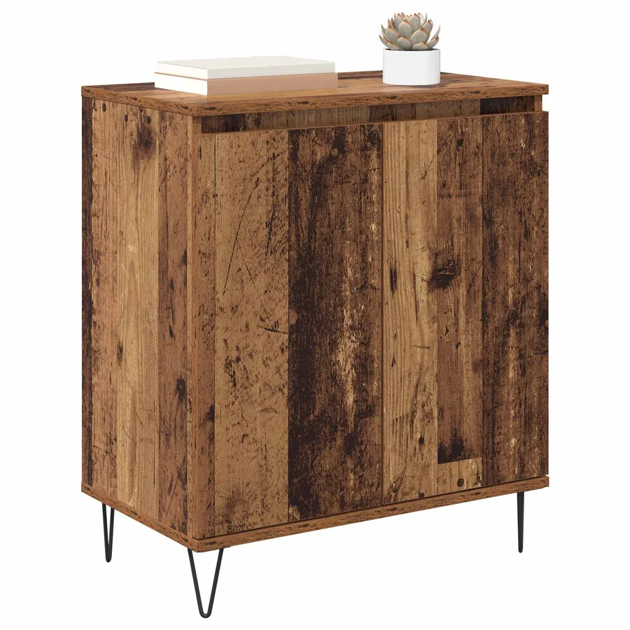 Buffet Bois Ancien 60 x 35 x 70 cm Bois d'ingénierie - 3