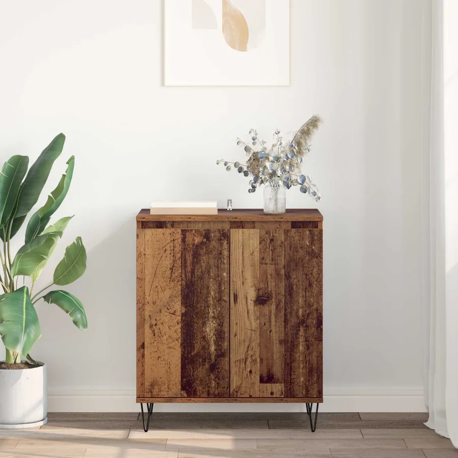 Buffet Bois Ancien 60 x 35 x 70 cm Bois d'ingénierie - 4