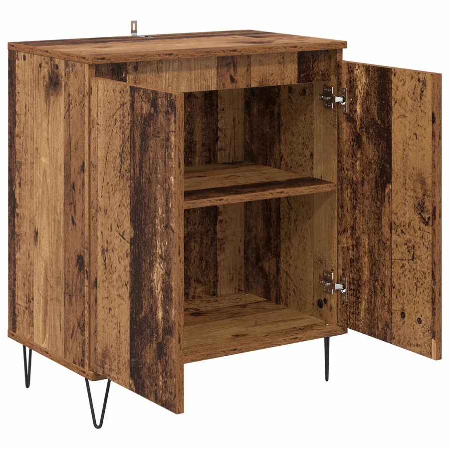 Buffet Bois Ancien 60 x 35 x 70 cm Bois d'ingénierie - 5