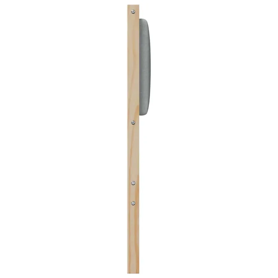 Tête de lit Marron Bois massif en pin - 5