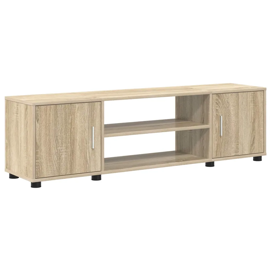 Ensemble meuble TV Chêne Sonoma Bois d'ingénierie - 6
