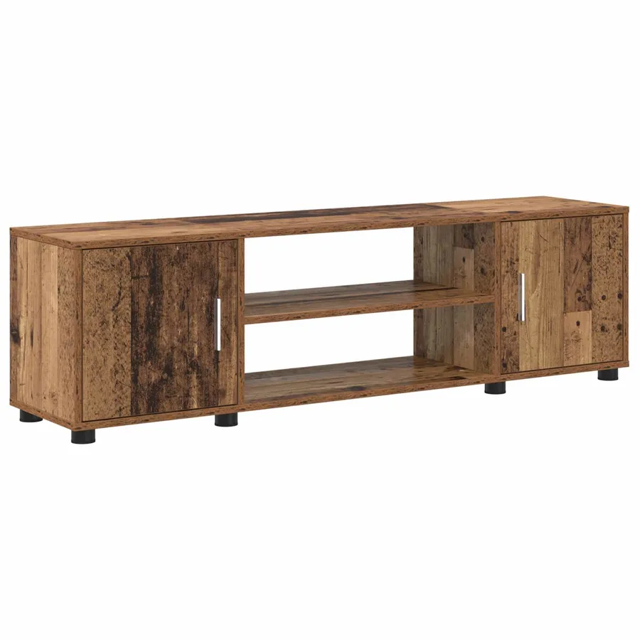 Ensemble meuble TV Bois Ancien Bois d'ingénierie - 6