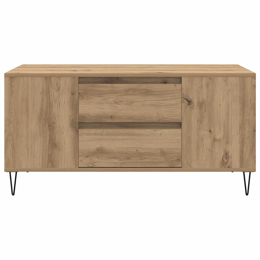 Table basse Chêne artisanal 102 x 44,5 x 50 cm - 6