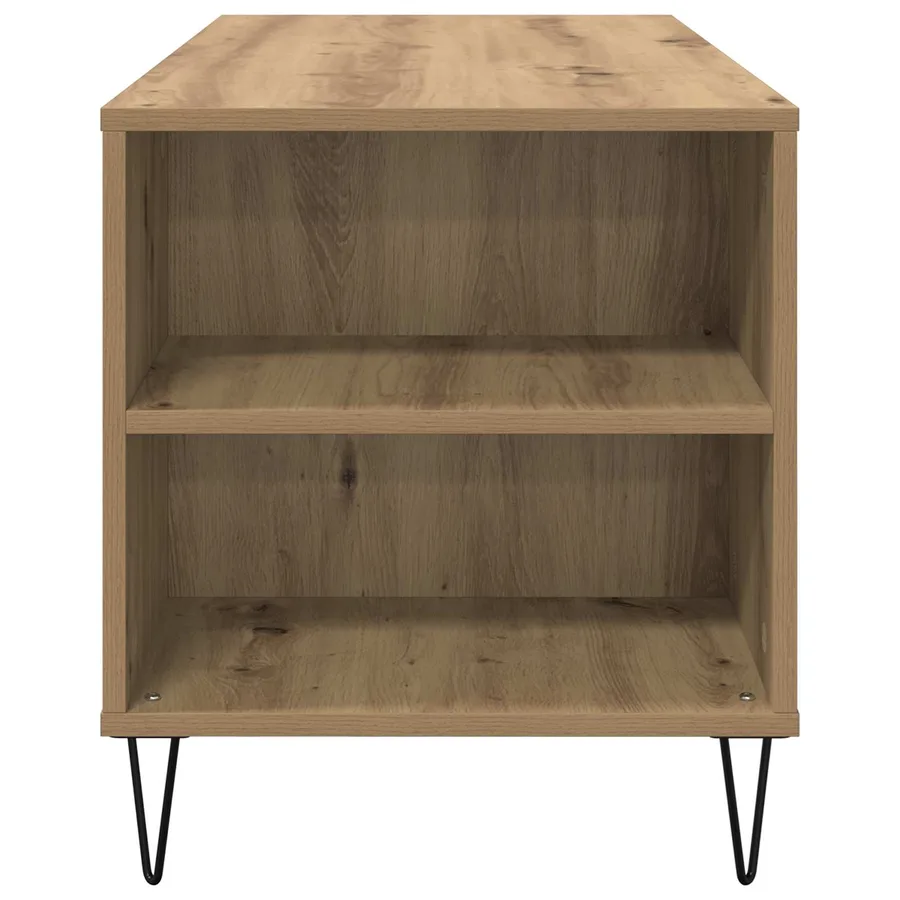 Table basse Chêne artisanal 102 x 44,5 x 50 cm - 7