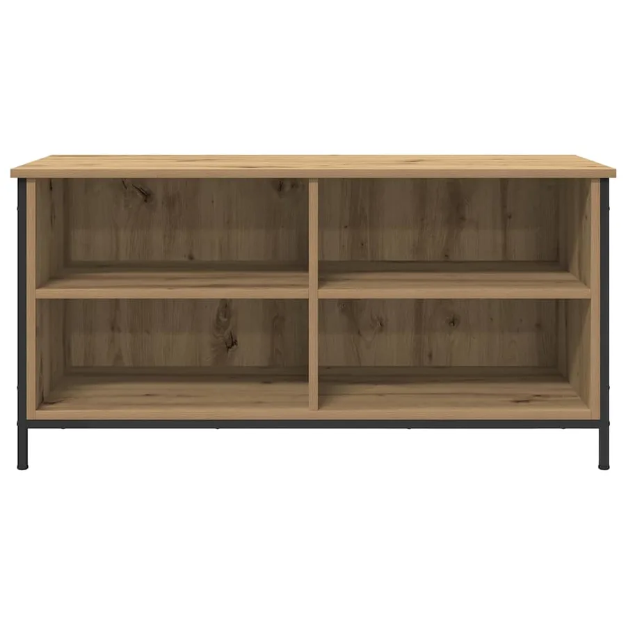 Meuble TV 100 x 40 x 50 cm Chêne artisanal Bois d'ingénierie - 5