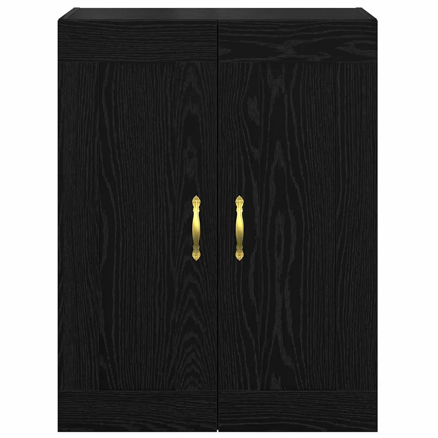 Meuble mural Chêne noir 69,5 x 34 x 90 cm Bois d'ingénierie - 6
