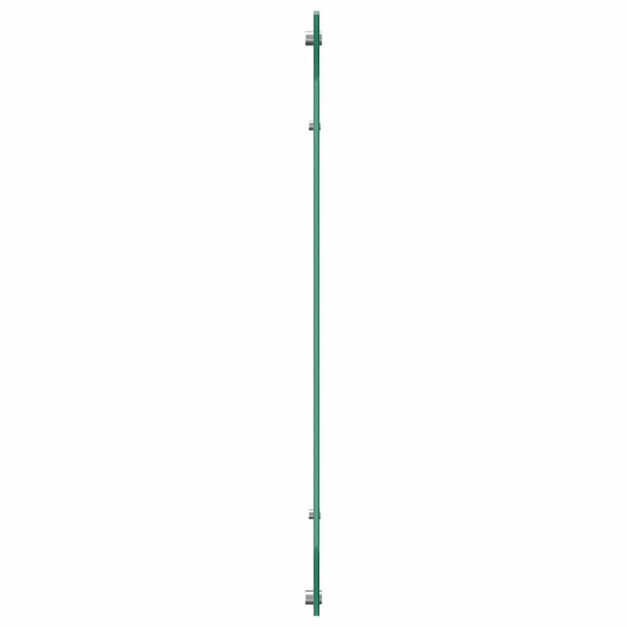 Crédence de cuisine 2 pcs Blanc 110 x 60 cm verre trempé - 5