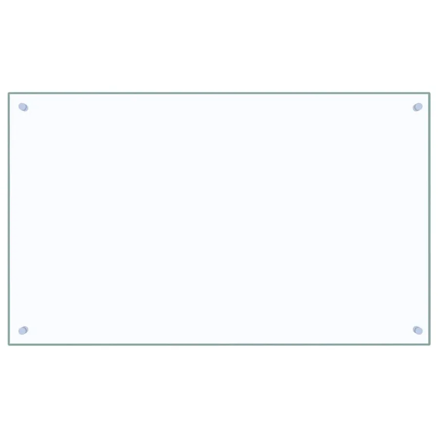 Crédence de cuisine 2 pcs Transparent 100 x 60 cm verre trempé - 4