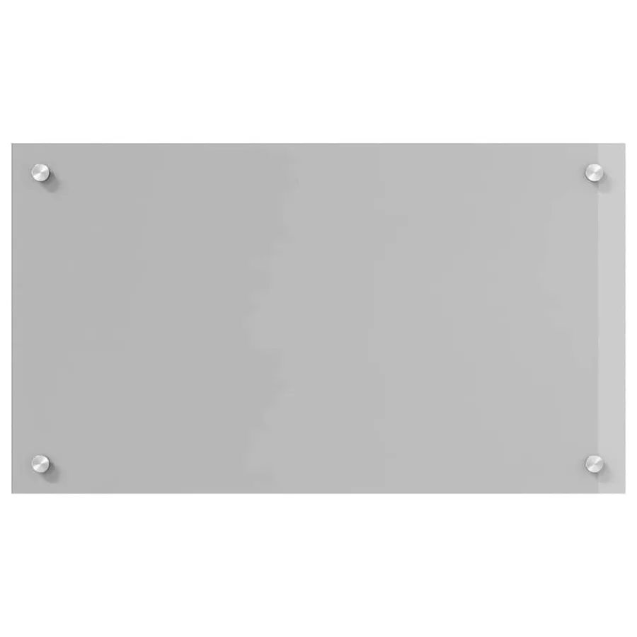 Crédence de cuisine 2 pcs Gris clair 70 x 40 cm verre trempé - 4