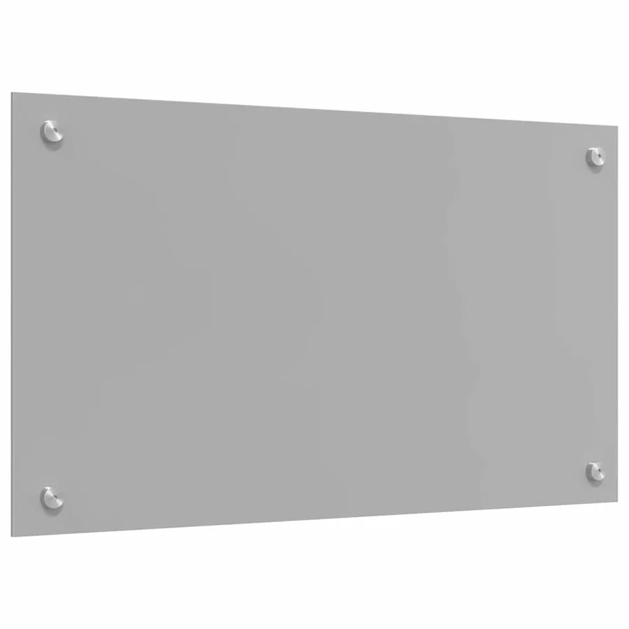 Crédence de cuisine 2 pcs Gris clair 70 x 40 cm verre trempé - 6