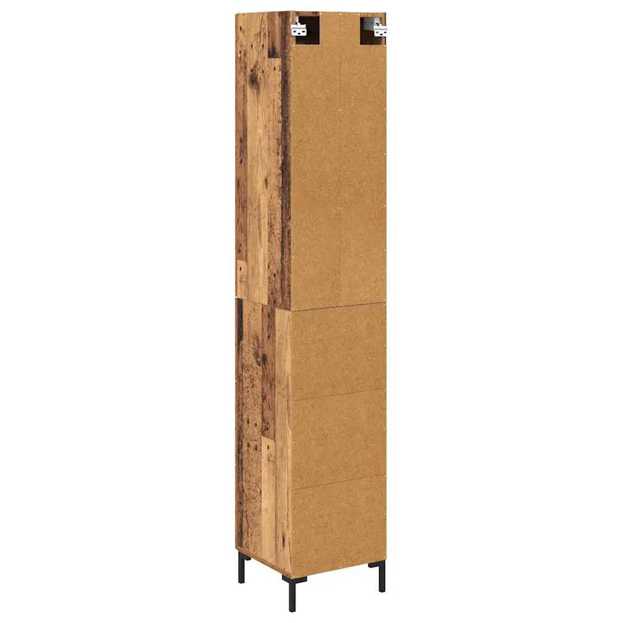 Haut Armoire Bois Ancien 34,5 x 34 x 180 cm Bois d'ingénierie - 8