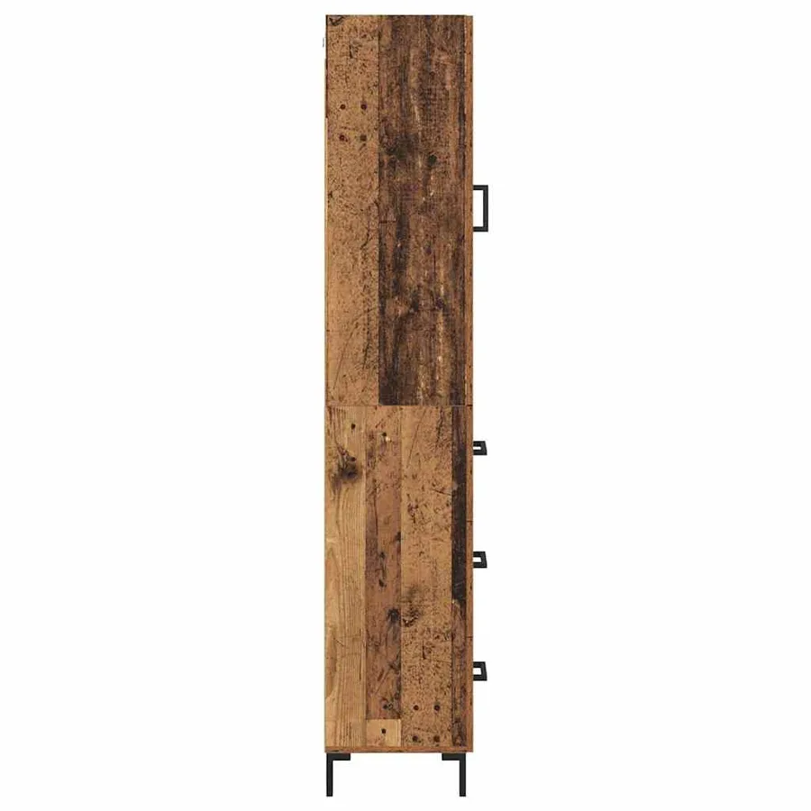 Haut Armoire Bois Ancien 34,5 x 34 x 180 cm Bois d'ingénierie - 9