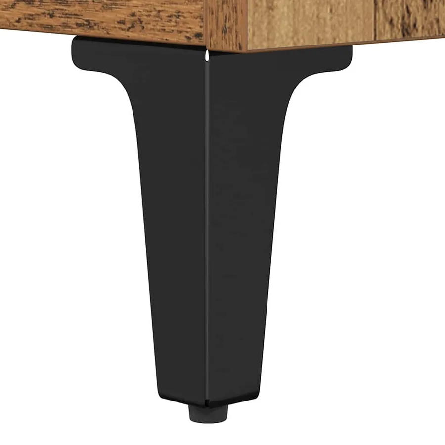 Buffets 3 pcs Bois Ancien 60 x 35 x 70 cm Bois d'ingénierie - 9