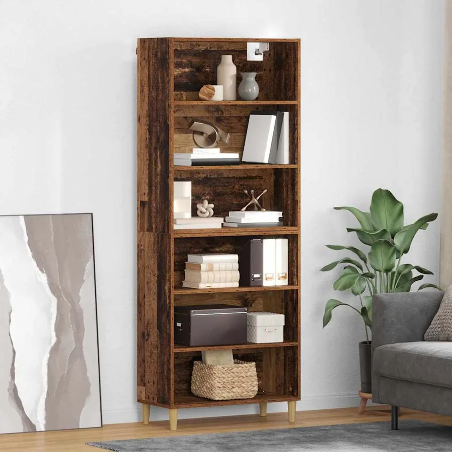Haut Armoire Bois Ancien 69,5 x 32,5 x 180 cm Bois d'ingénierie