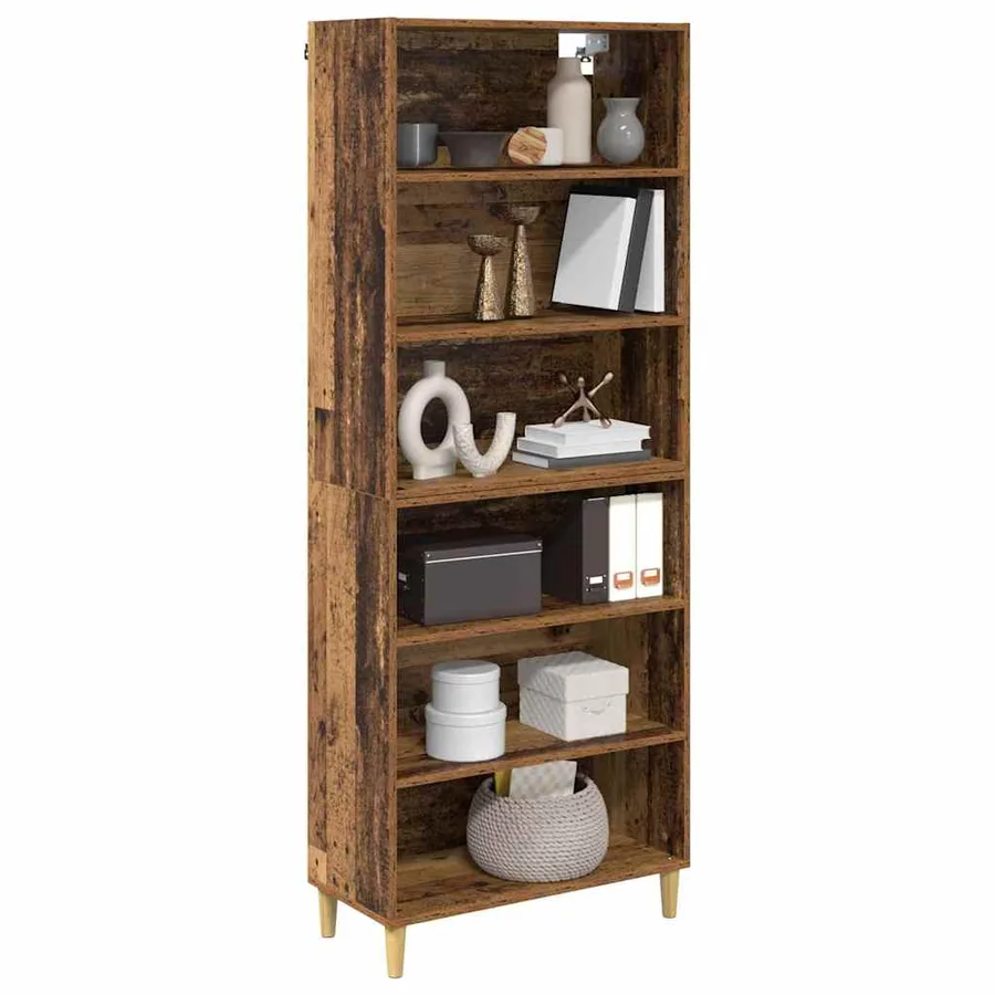 Haut Armoire Bois Ancien 69,5 x 32,5 x 180 cm Bois d'ingénierie - 3