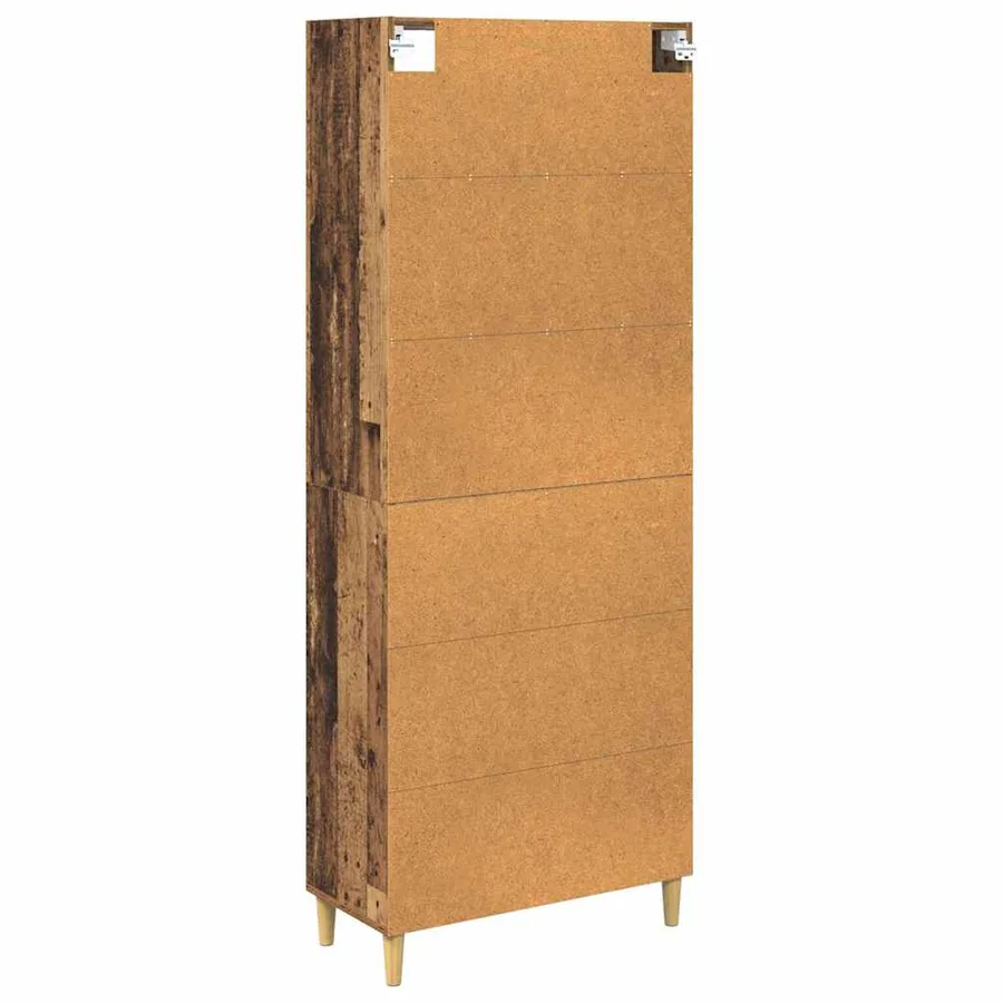 Haut Armoire Bois Ancien 69,5 x 32,5 x 180 cm Bois d'ingénierie - 9