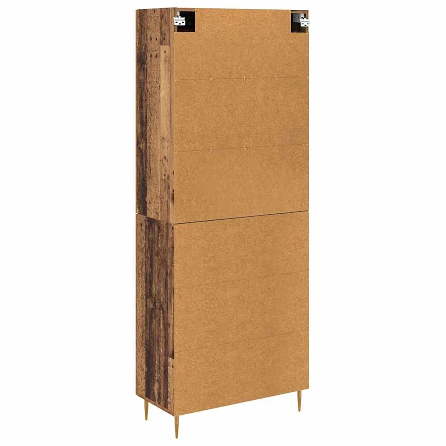 Haut Armoire Bois Ancien 69,5 x 34 x 180 cm Bois d'ingénierie - 10