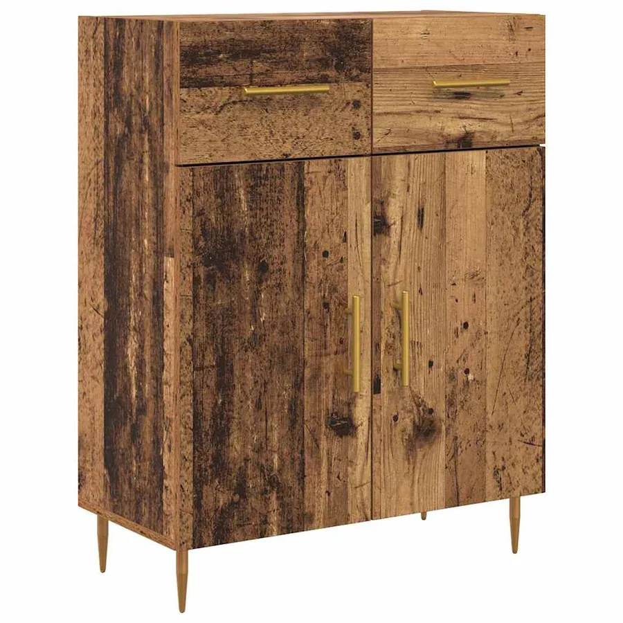 Haut Armoire Bois Ancien 69,5 x 34 x 180 cm Bois d'ingénierie - 6